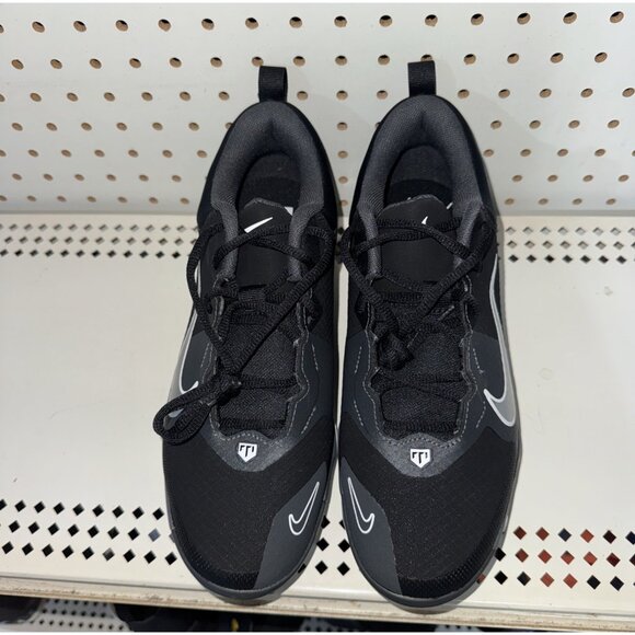 Nike Force Trout 9 Pro MCS Mens Molded Baseball Cleats Size 8.5 Black Gray White - Picture 4 of 8